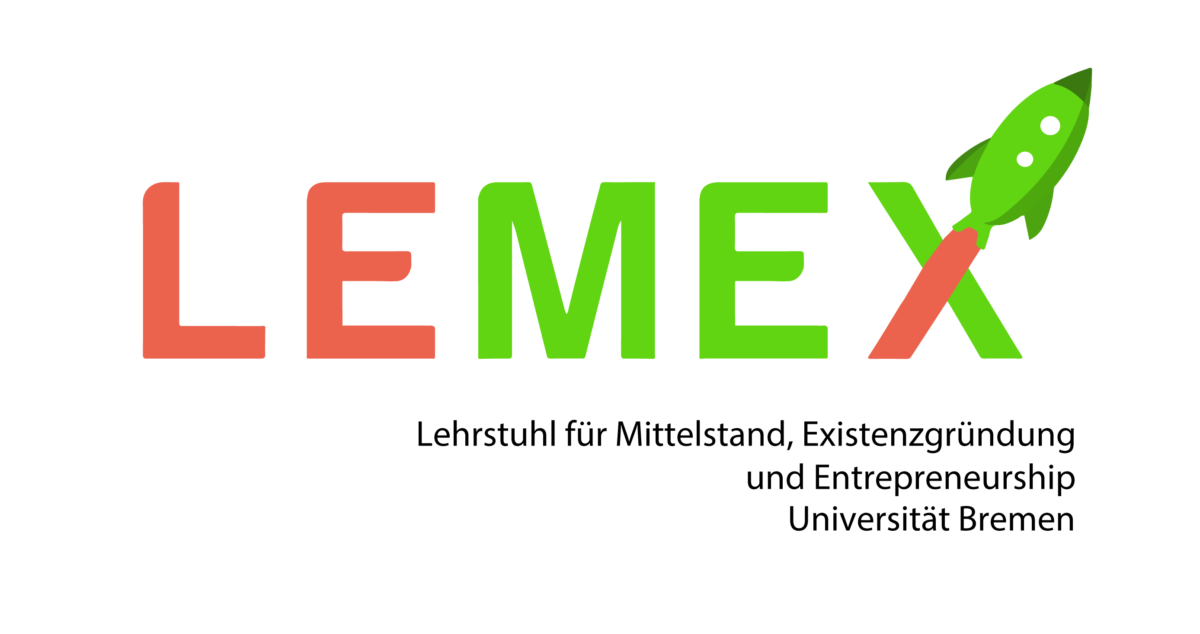 Logo LEMEX – Lehrstuhl für Mittelstand, Existenzgründung und Entrepreneurship